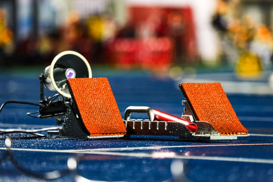 Olympic Stadium 100m race
