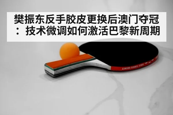 樊振东反手胶皮更换后澳门夺冠：技术微调如何激活巴黎新周期